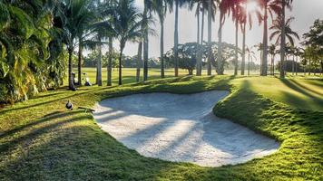 Golfplatz Sandbunker