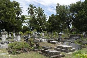 la digue Seychellen Insel Friedhof foto