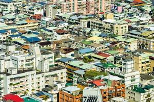 Stadtbild der Stadt Taipeh in Taiwan