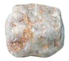 Kieselstein von grau Marmor natürlich Mineral Stein foto