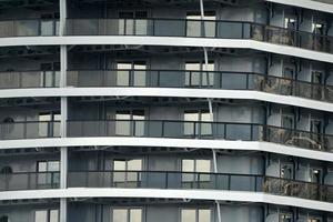 luxus kreuzfahrtschiff kabine fenster balkon foto