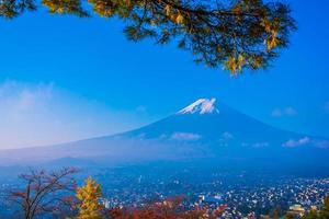 mt. Fuji in Japan im Herbst