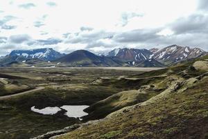 Vestrahorn Berg im das Osten von Island foto