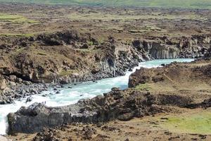 Island aldeyjarfoss Wasserfall foto