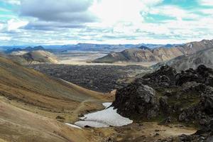 landmannalaugar Berge Wildnis foto