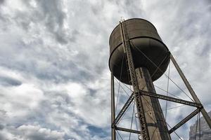 alt Eisenbahn Wasser Turm foto