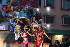 la paz, mexiko - 22. februar 2020 - traditioneller baja california karneval foto