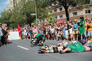 Montreal, Kanada - 18. August 2013 - Gay-Pride-Parade foto