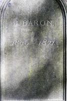 Paris, Frankreich - - kann 2, 2016 Baron alt Gräber im pere-lachaise Friedhof foto
