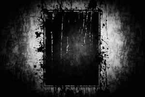 schwarz zerkratzt Grunge Hintergrund foto