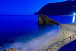 cinque terre Nacht Aussicht Panorama foto