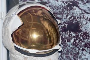 Astronaut Raum passen Helm Detail foto
