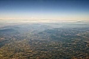 Berge in der Nähe von Mexiko Stadt Antenne foto