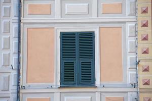 Portofino bemalte Häuser foto