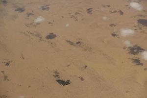 Arabisch Wüste Antenne Aussicht foto