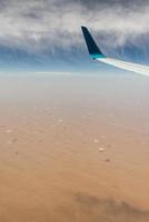 Arabisch Wüste Antenne Aussicht foto