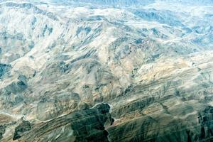 Oman Berge Luftbild Landschaft foto