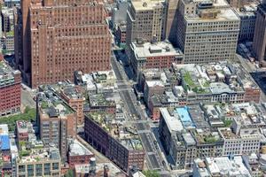 New York - USA - 13. Juni 2015 Manhattan Luftbild vom Freedom Tower foto