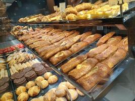 Türkisch Freuden Süßigkeiten und Bäckerei Produkte foto