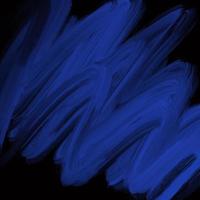 Blau Bürste im schwarz Farbe Hintergrund foto