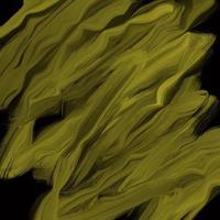 Gelb Bürste im schwarz Farbe Hintergrund foto