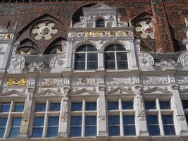 das Stadt von Lübeck im Deutschland foto