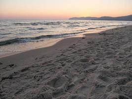 der strand von binz an der ostsee foto