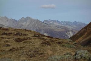 Wandern in den Schweizer Alpen foto