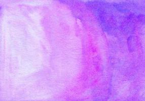 Aquarell Rosa und lila Gradient Hintergrund Textur. foto