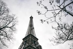 Eiffelturm in Paris, Frankreich foto