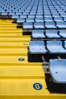 Detail des Fußballstadions foto