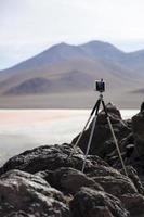 Laguna Colorado in Bolivien foto