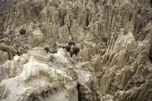 valle de la luna in bolivien foto