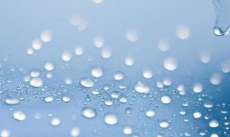 Wasser Spritzen und Luftblasen foto