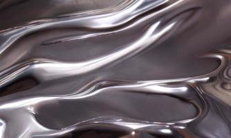 metallisch Flüssigkeit fließend Flüssigkeit Hintergrund foto