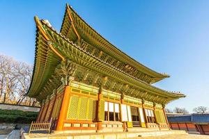 Changdeokgung Palast in Seoul Stadt, Südkorea foto