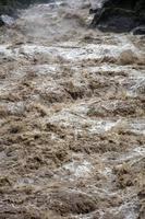 Urubamba Fluss in Peru foto