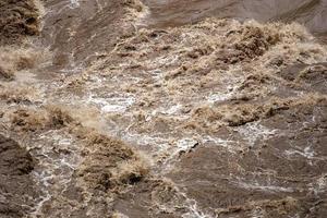 Urubamba Fluss in Peru foto