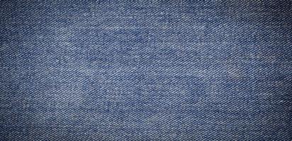 Panorama von alt Blau Jeans Hintergrund und Textur foto