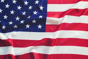 Flagge der Vereinigten Staaten von Amerika foto