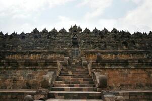 die Schönheit des Borobudur-Tempels foto