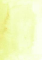 Aquarell Gelb Limette Gradient Hintergrund Hand gemalt. foto