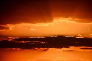 schöner bewölkter Himmel foto