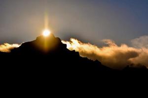 Landschaft auf Tenerife foto