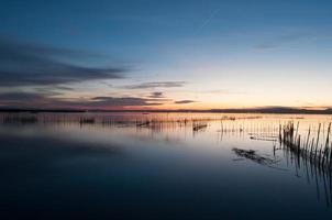 Albufera Mündung in Valencia, Spanien foto