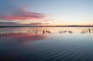 Albufera Mündung in Valencia, Spanien foto