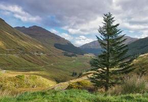 Landschaft von Schottland foto