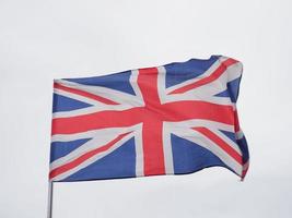 Union Jack-Flagge des Vereinigten Königreichs foto