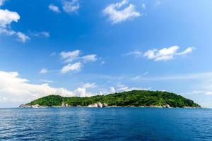 koh Bangu ist einer von das 9 Inseln von das ähnlich Inseln National Park, Thailand foto