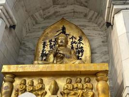 Gold Budha Statue hd Bild foto